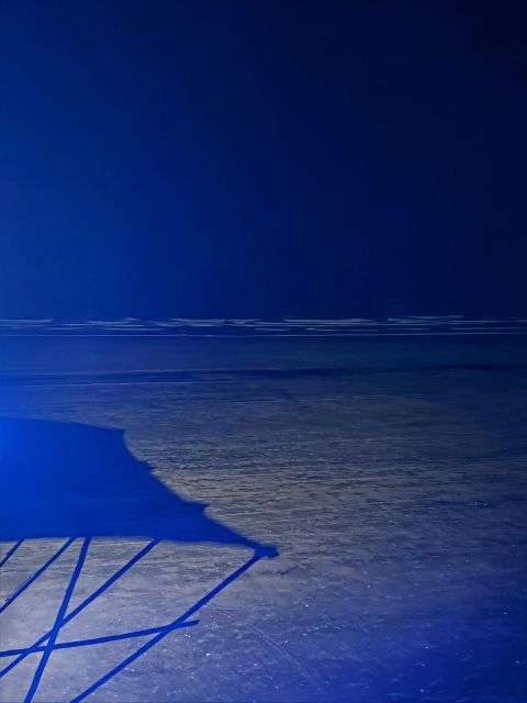 Midnight magic at the beach