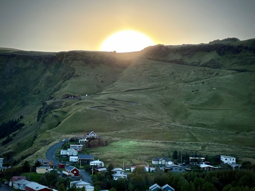 Mountain behind Vik Church