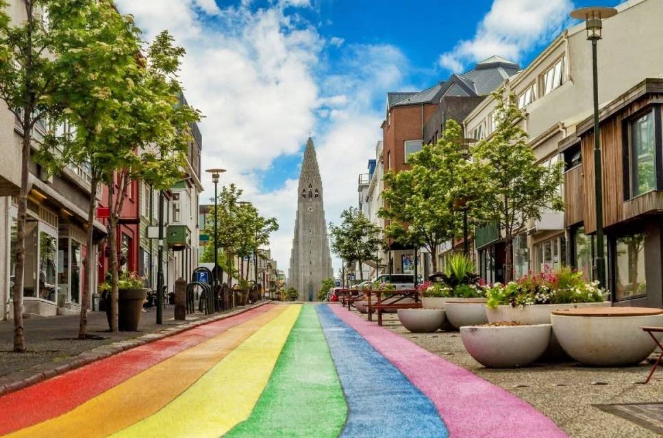 Rainbow Street, Reykjavik