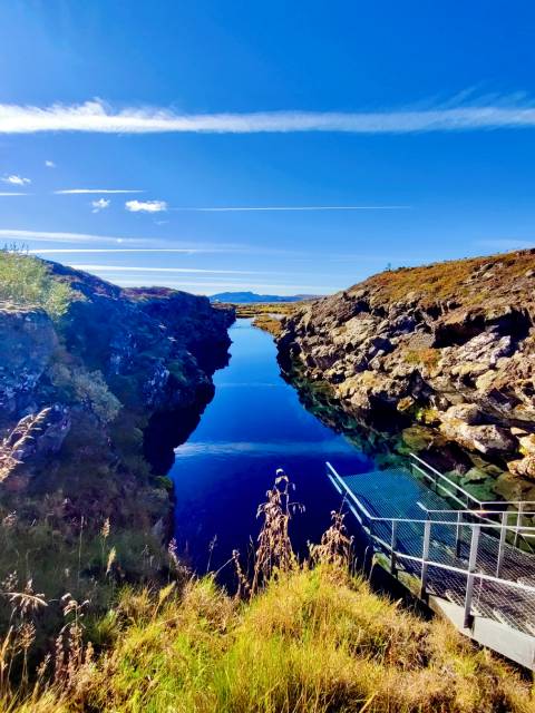 Rock Formations, Moss, Silfra Fissure at Þingvellar National Park